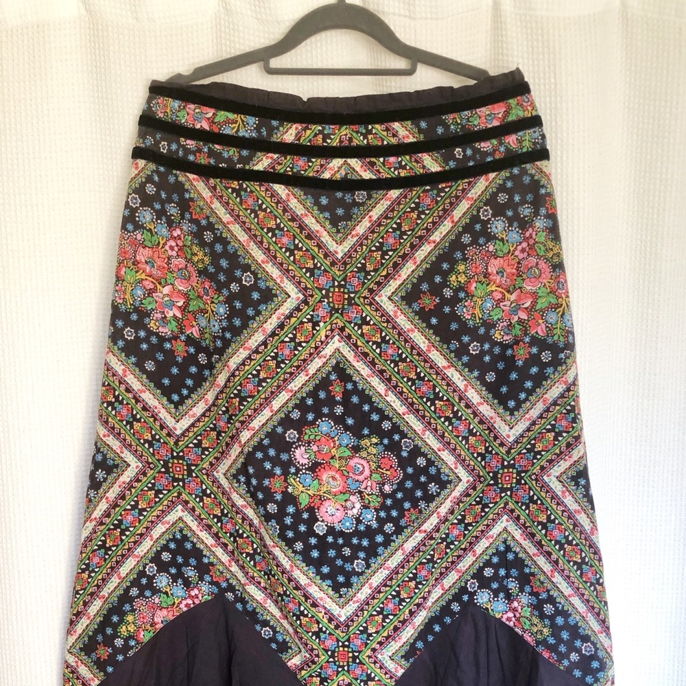 FREE PEOPLE Bohemian skirt size 8